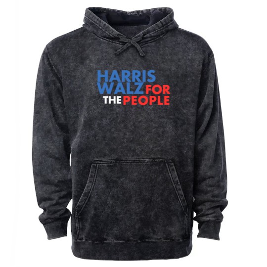 Discover Harris Walz For The People, Harris Walz , Harris Walz Mineral Wash Hoodies