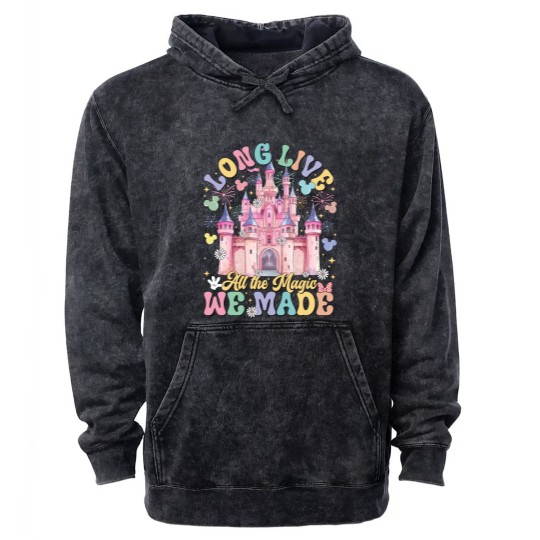 Discover Long Live All The Magic We Made Mineral Wash Hoodies, Vintage Long Live All The Magic We Made