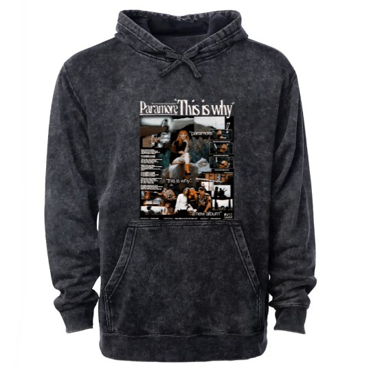 Discover Vintage This is Why Mineral Wash Hoodies, Paramore This is Why Mineral Wash Hoodies, Paramore Tour 2023 Mineral Wash Hoodies