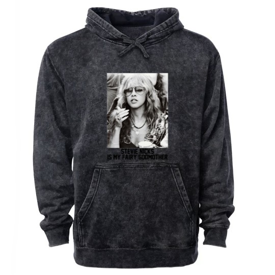 Discover Stevie Nicks Is My Fairy Godmother Mineral Wash Hoodies
