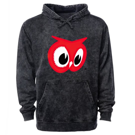 Discover Red Owl Food Stores Logo Mineral Wash Hoodies