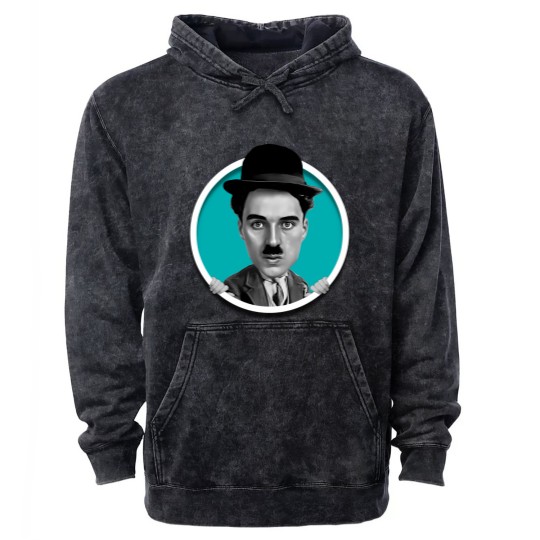 Discover Charlie Chaplin Mineral Wash Hoodies