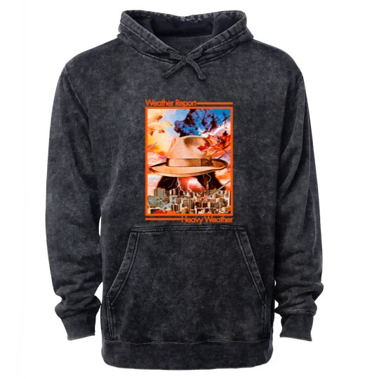Discover Heavy Weather by Weather Report Mineral Wash Hoodies