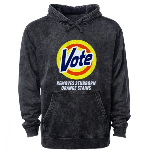Discover Anti-trump - Anti Trump - Mineral Wash Hoodies