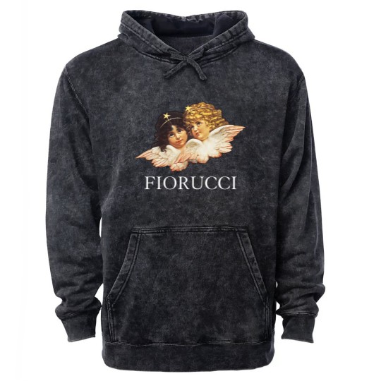 Discover Vintage angels Fiorucci Mineral Wash Hoodies