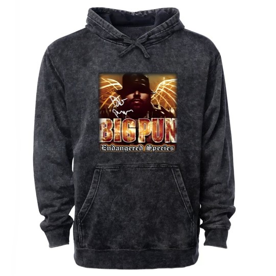 Discover Big Pun Endangered Species Album Mineral Wash Hoodies, Big Pun Tour Mineral Wash Hoodies