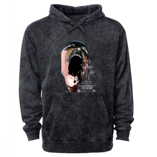 Discover The Pink Wall Poster Mineral Wash Hoodies