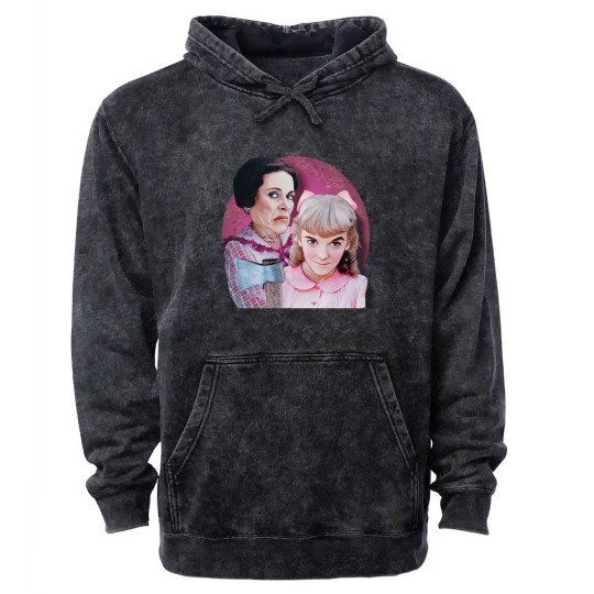 Discover Harriet And Nellie Oleson Mineral Wash Hoodies
