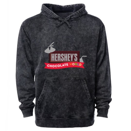 Discover THE HERSHEY Logo Merch THE HERSHEY Logo Merch Mineral Wash Hoodies