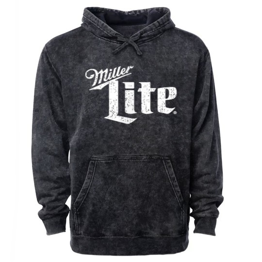 Discover Miller Lite St Patricks Day Shamrocks Light Beer 1975 Mineral Wash Hoodies