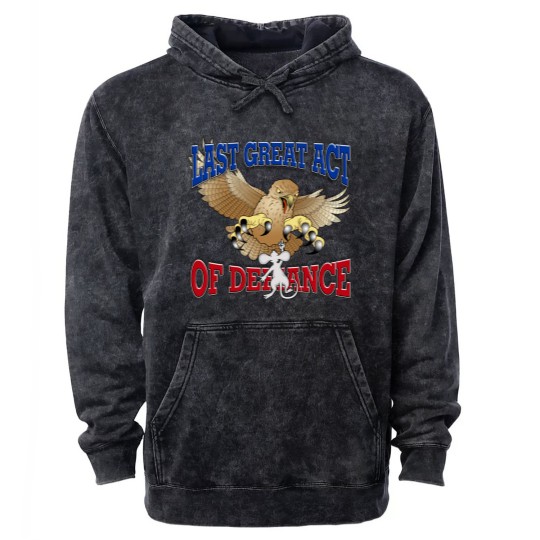 Discover Last Great Act of Defiance Mineral Wash Hoodies