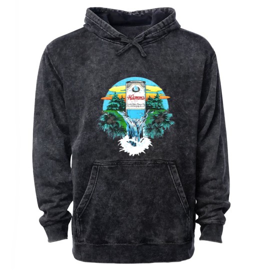 Discover Hamm's Beer 1970s Mineral Wash Hoodies