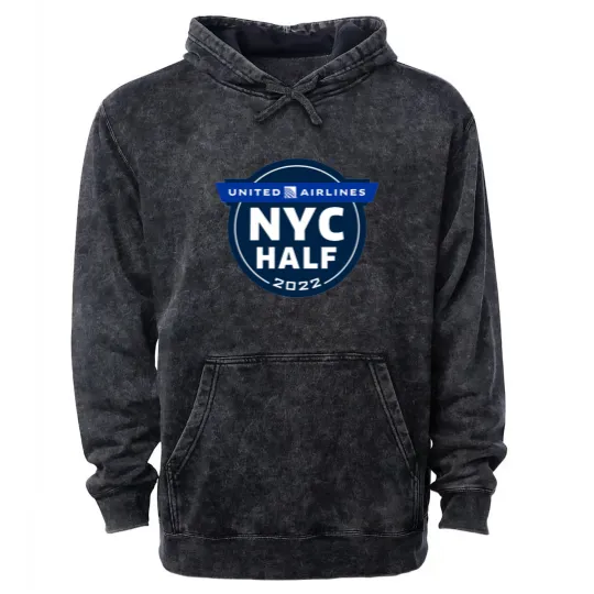 Discover New York Half Marathon Mineral Wash Hoodies