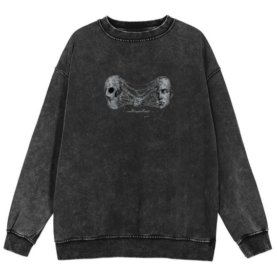 Discover Hunt Showdown Necromancer Trait Mineral Wash Sweatshirts