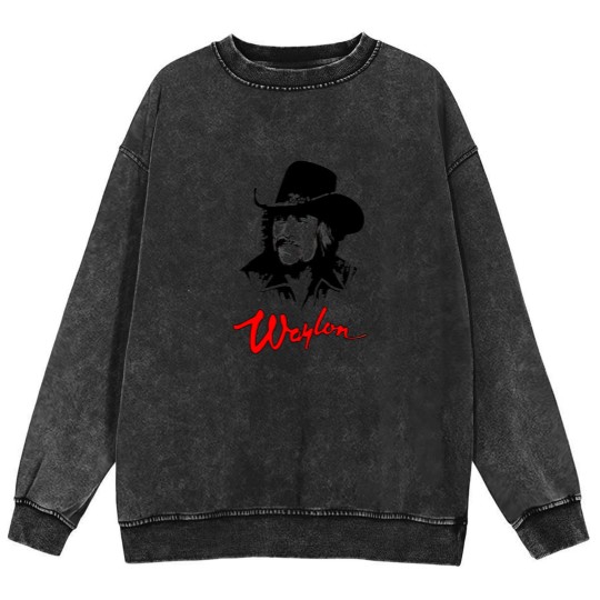 Discover Waylon Jennings Outlaw Movement In Country Music Unisex Mineral Wash Sweatshirts, The Waylors the house band Mineral Wash Sweatshirts