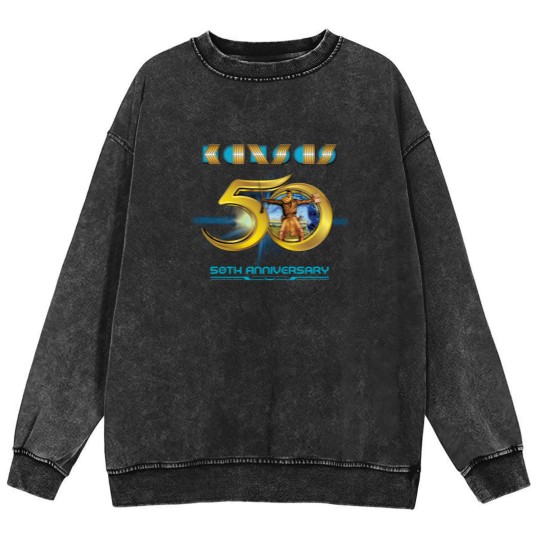 Discover Kansas Band 50th Anniversary Mineral Wash Sweatshirts