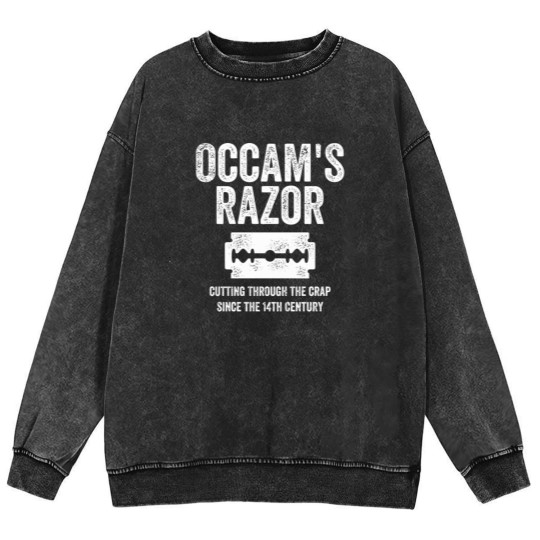 Discover Occam s Razor Mineral Wash Sweatshirts