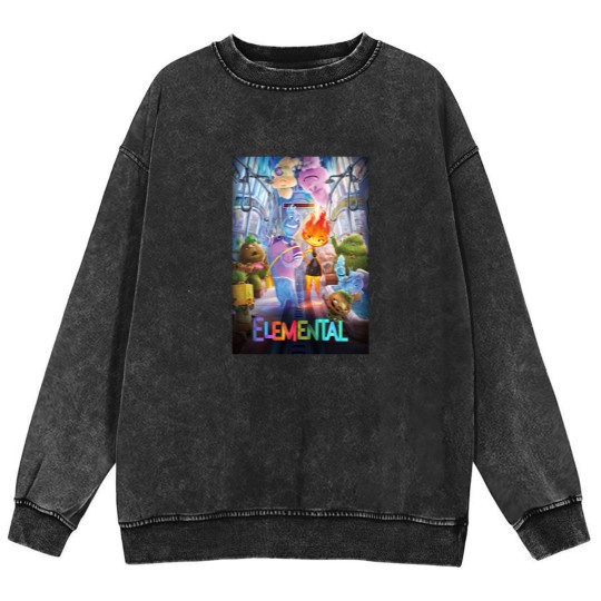 Discover Elemental Essential Mineral Wash Sweatshirts Elemental MOVIE lover