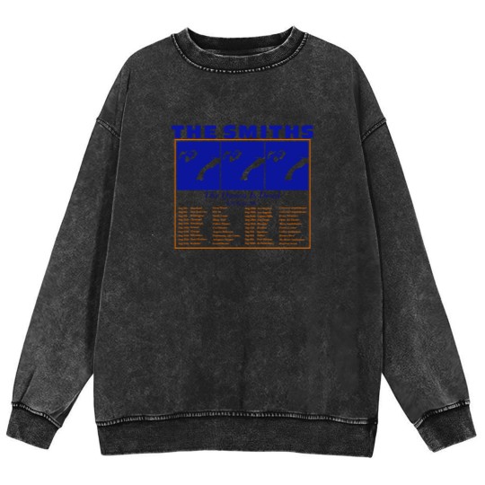 Discover The Smiths Retro Mineral Wash Sweatshirts 80s Smiths Mineral Wash Sweatshirts
