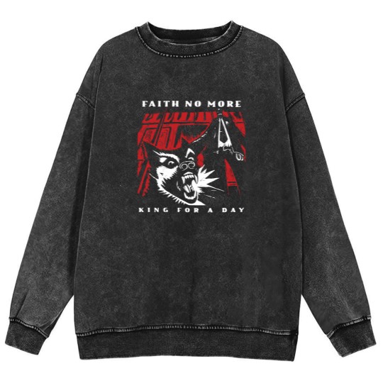 Discover Faith No More King For A Day Mineral Wash Sweatshirts