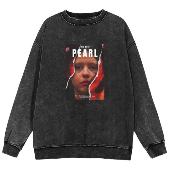 Discover Pearl Movie Unisex Mineral Wash Sweatshirts, Mia Goth