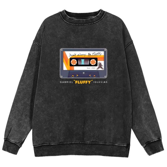 Discover Gabriel Fluffy Iglesias Mineral Wash Sweatshirts