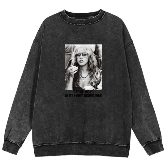 Discover Stevie Nicks Is My Fairy Godmother Mineral Wash Sweatshirts