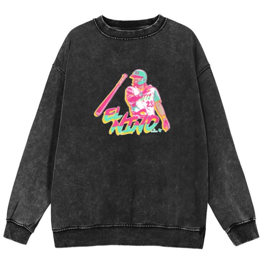 Discover FRD Tatis Jr - Bat Flip City - San Diego Baseball Mineral Wash Sweatshirts