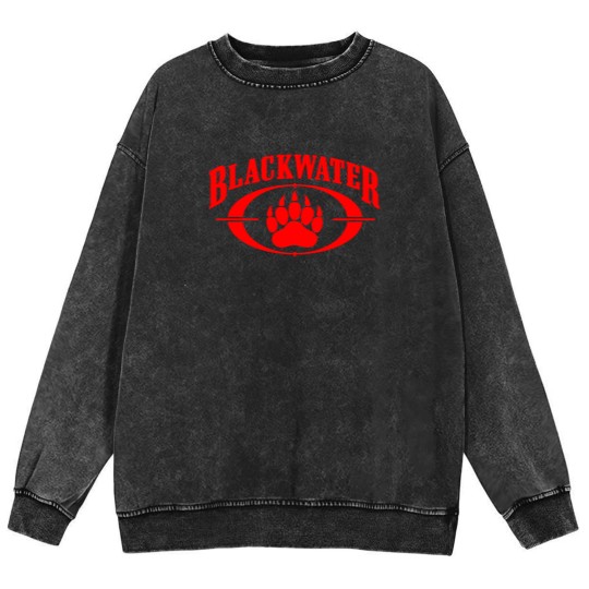 Discover Blackwater Classic Logo Mineral Wash Sweatshirts