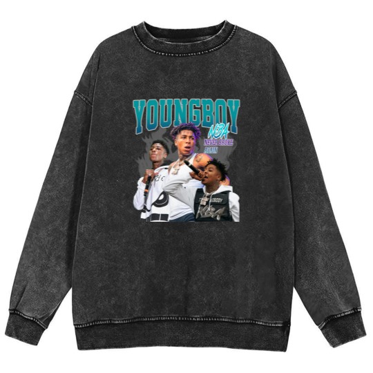 Discover Youngboy Mineral Wash Sweatshirts, Vintage Youngboy Mineral Wash Sweatshirts, Retro Youngboy Mineral Wash Sweatshirts