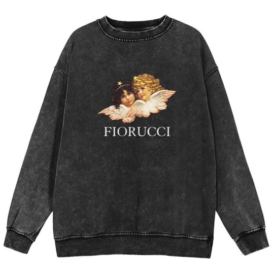Discover Vintage angels Fiorucci Mineral Wash Sweatshirts