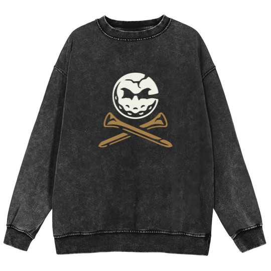 Discover Crushers LIV-GC Golf Merch Fitted V-Neck 54 Mineral Wash Sweatshirts