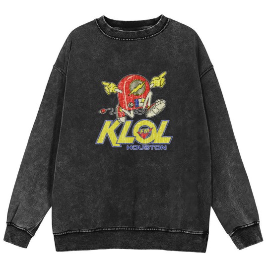 Discover KLOL FM Houston 1970 Mineral Wash Sweatshirts