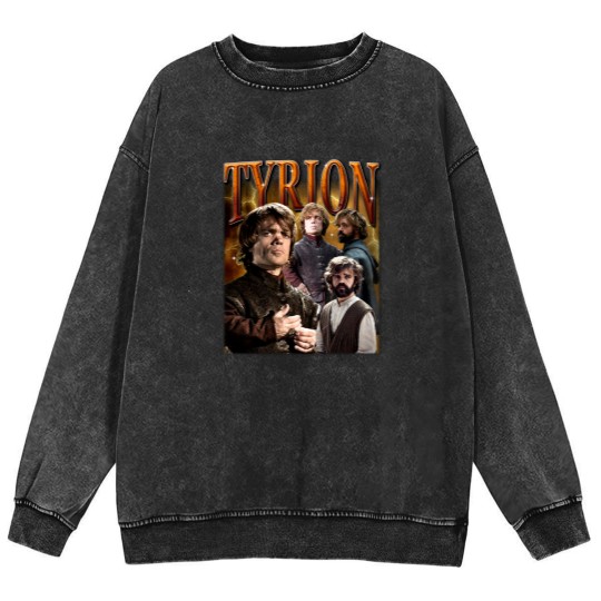 Discover Retro Tyrion Lannister Mineral Wash Sweatshirts -Tyrion Lannistertshirt,Tyrion Lannister Mineral Wash Sweatshirts