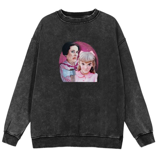 Discover Harriet And Nellie Oleson Mineral Wash Sweatshirts