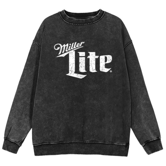 Discover Miller Lite St Patricks Day Shamrocks Light Beer 1975 Mineral Wash Sweatshirts