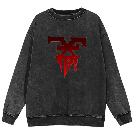 Discover Khorne symbol Mineral Wash Sweatshirts