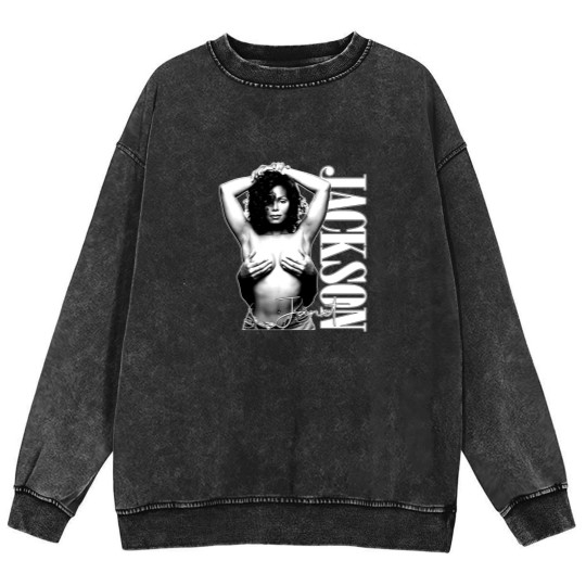 Discover Janet Jackson Concert Tour Mineral Wash Sweatshirts, Vintage Janet Jackson Mineral Wash Sweatshirts