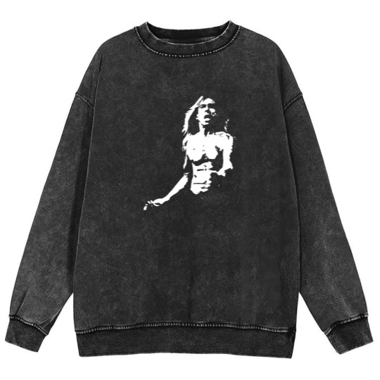 Discover Iggy Pop Mineral Wash Sweatshirts