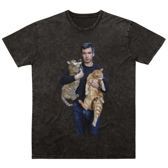 Discover Nathan Fielder and His Cats Classic Mineral Wash T Shirts
