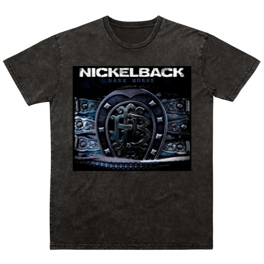Discover Rare Dark Horse Nickelback Unisex Gift For Fans Mineral Wash T Shirts