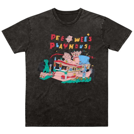 Discover Funny Vintage Pee Wee's Playhouse Mineral Wash T Shirts, Vintage 90s Pee Wee Herman Mineral Wash T Shirts