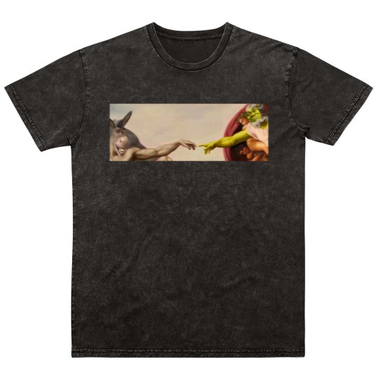 Discover Shrek hands of God Classic Mineral Wash T Shirts, Love Shrek Mineral Wash T Shirts