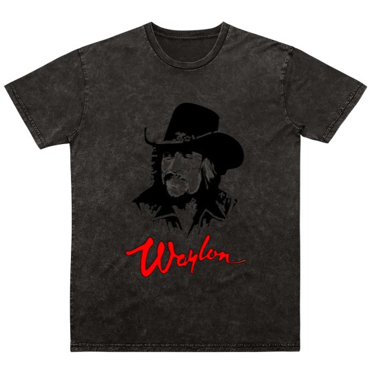 Discover Waylon Jennings Outlaw Movement In Country Music Unisex Mineral Wash T Shirts, The Waylors the house band Mineral Wash T Shirts