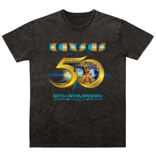 Discover Kansas Band 50th Anniversary Mineral Wash T Shirts