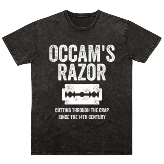 Discover Occam s Razor Mineral Wash T Shirts