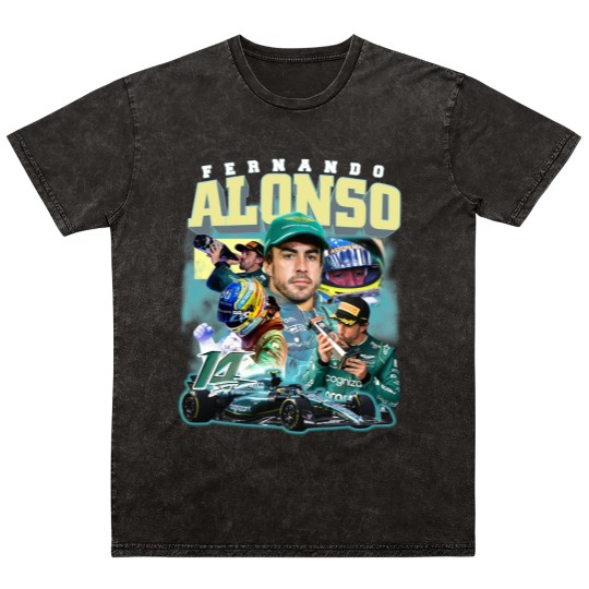 Discover FRD Alonso Mineral Wash T Shirts Classic Mineral Wash T Shirts