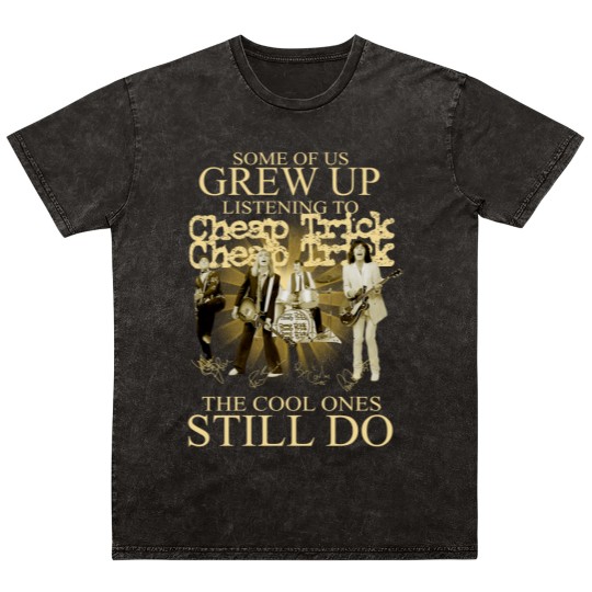 Discover Vintage  Trick Mineral Wash T Shirts,  Trick The Cool Ones Still Do Mineral Wash T Shirts