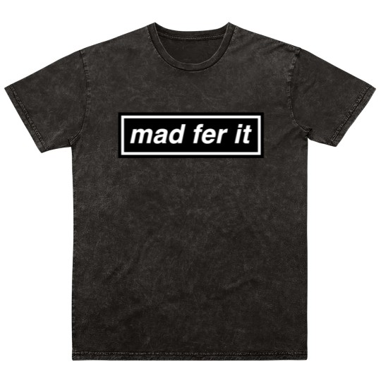 Discover Mad Fer It - OASIS Band Tribute - MADE IN THE 90s Mineral Wash T Shirts