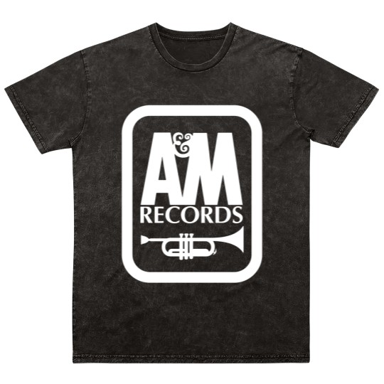 Discover A&M Records Mineral Wash T Shirts - Defunct Record Company Logo